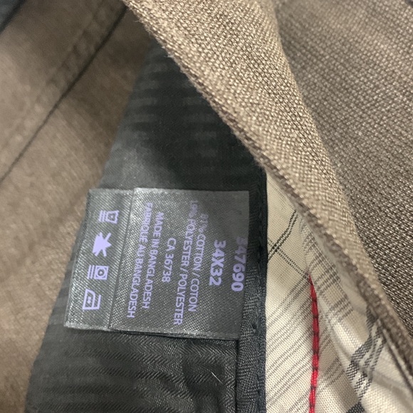 Kenneth Cole Mens Straight Corduroy Pant 34x32 - Picture 6 of 10